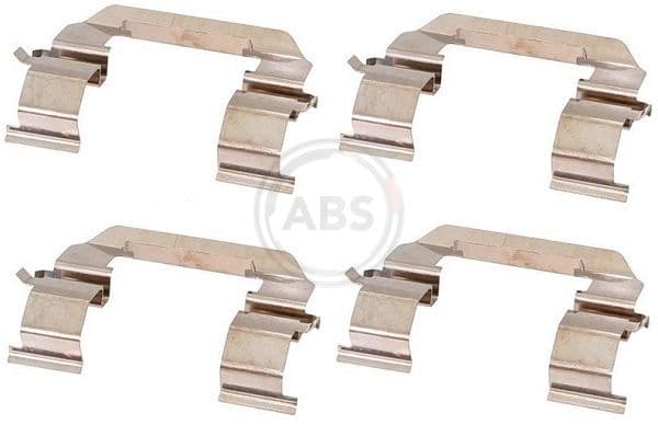 Set accesorii, placute frana ABS 1776Q