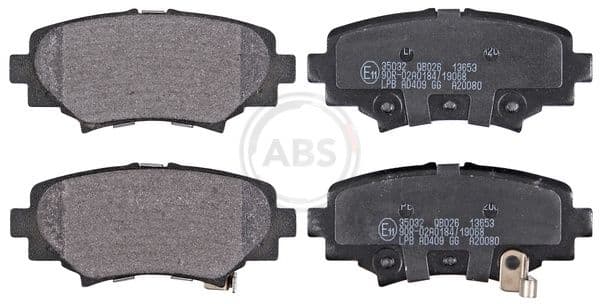 set placute frana,frana disc ABS 35032
