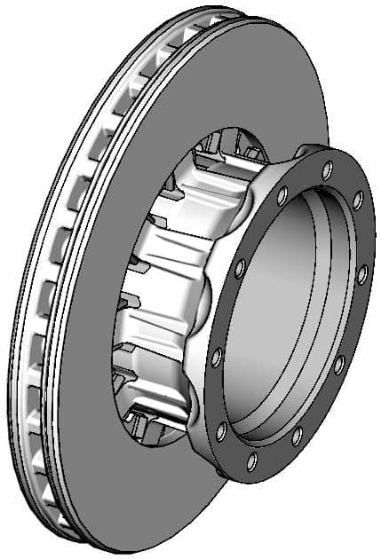 Disc frana KNORR-BREMSE IAM Preferred Part K069793