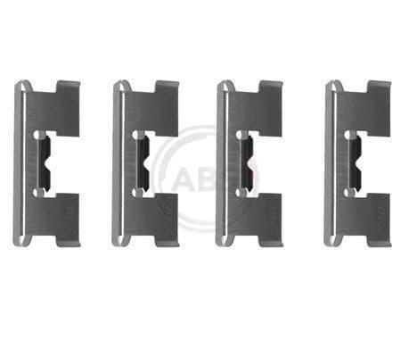 Set accesorii, placute frana ABS 1017Q