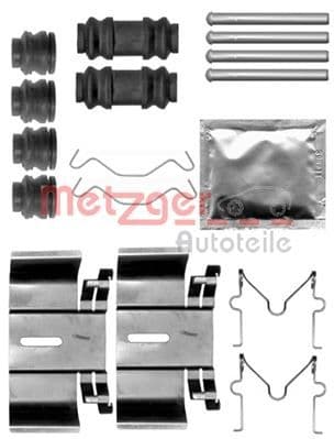 Set accesorii, placute frana METZGER AUTOTEILE 109-1836