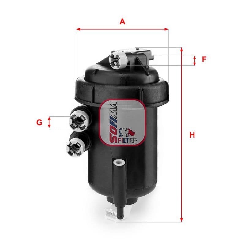 filtru combustibil SOFIMA S 5127 GC