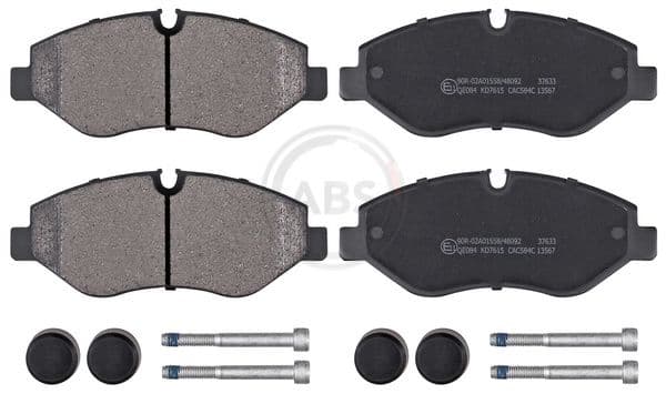 set placute frana,frana disc ABS 37633
