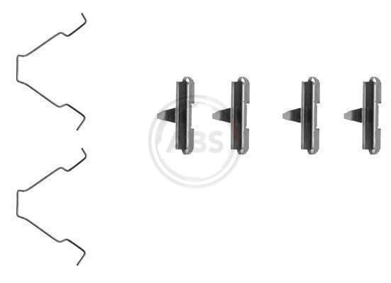 Set accesorii, placute frana ABS 1270Q