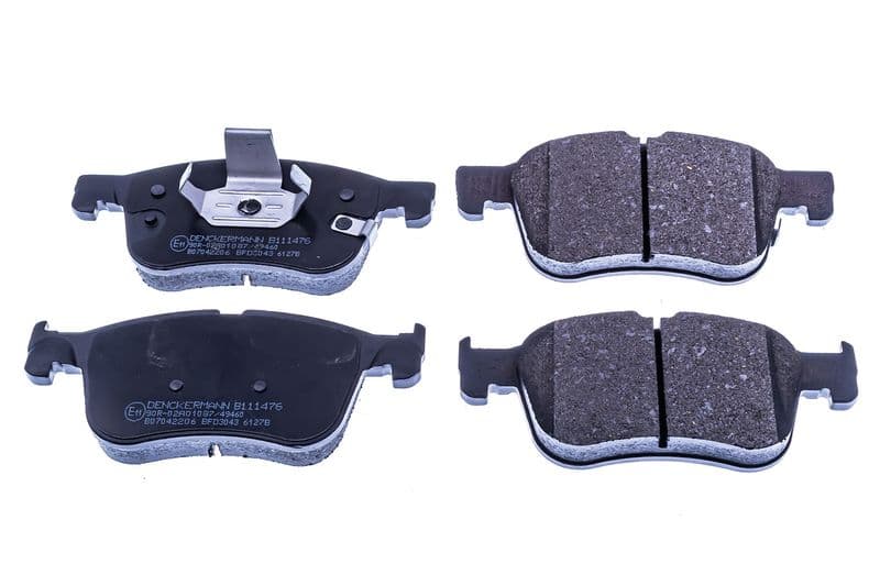 set placute frana,frana disc DENCKERMANN B111476