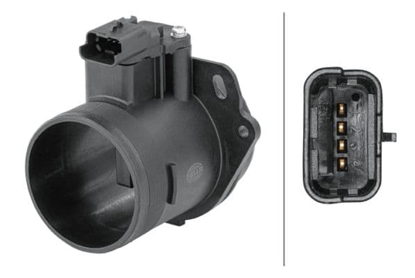 senzor debit aer HELLA 8ET 358 095-651