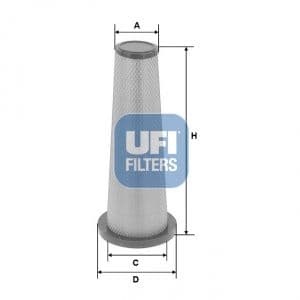 Filtru aer UFI 27.D25.00