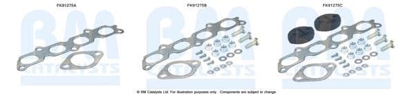 Set montare, catalizator BM CATALYSTS FK91275