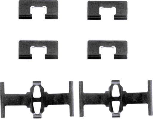 Set accesorii, placute frana TEXTAR 82028400
