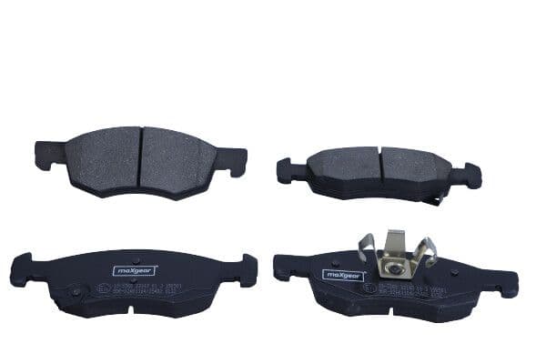 set placute frana,frana disc MAXGEAR 19-3368