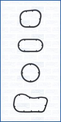 Set garnituri, radiator ulei AJUSA 77010400
