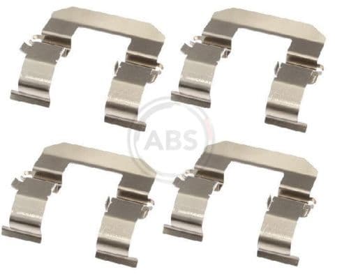 Set accesorii, placute frana ABS 1704Q