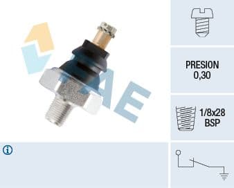Senzor presiune ulei FAE 10610