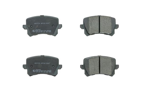 set placute frana,frana disc AISIN Premium ADVICS by BPVW-2007