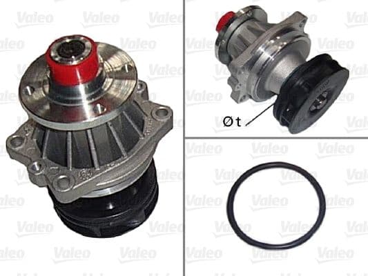 Pompă de apă, răcire motor VALEO 506107