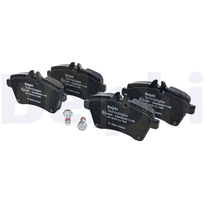 set placute frana,frana disc DELPHI LP1948