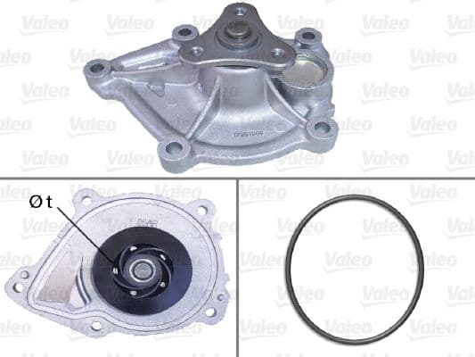 Pompă de apă, răcire motor VALEO 506914