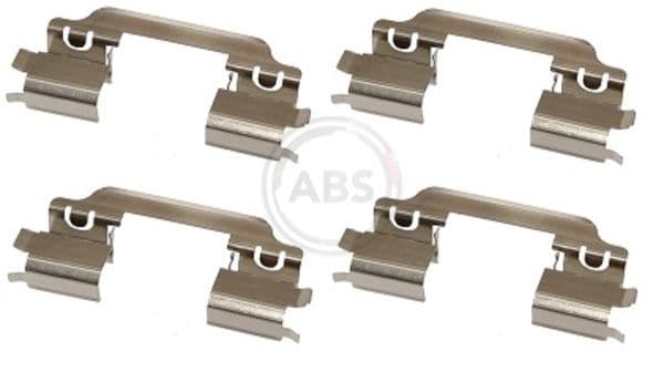 Set accesorii, placute frana ABS 1649Q