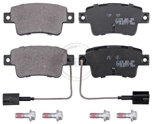 set placute frana,frana disc ABS 37796