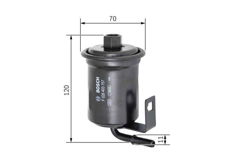 filtru combustibil BOSCH F 026 403 757