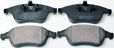 set placute frana,frana disc DENCKERMANN B111269