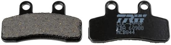 set placute frana,frana disc TRW Organic Allround MCB844