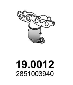 Catalizator ASSO 19.0012