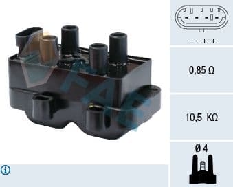 bobina de inductie FAE 80222