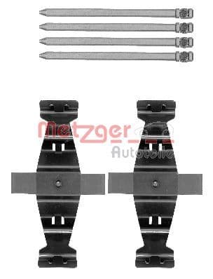 Set accesorii, placute frana METZGER AUTOTEILE 109-1786