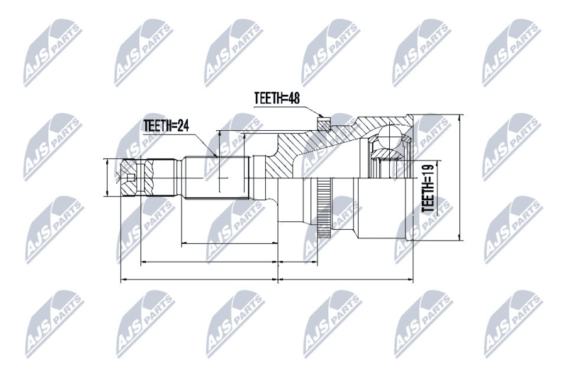 Set articulatie, planetara NTY NPZ-DA-015