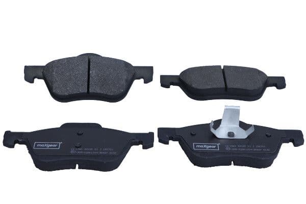 set placute frana,frana disc MAXGEAR 19-1561