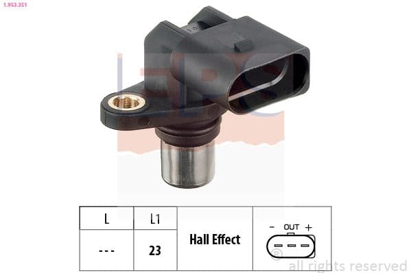 senzor,pozitie ax cu came EPS Made in Italy - OE Equivalent 1.953.351