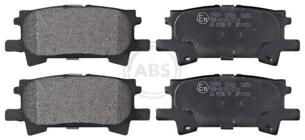 set placute frana,frana disc ABS 37459