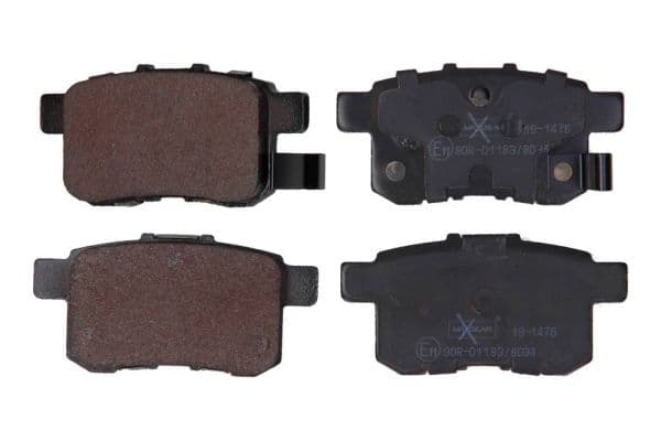 set placute frana,frana disc MAXGEAR 19-1476