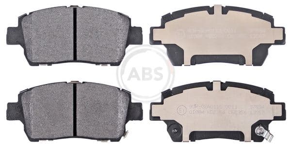 set placute frana,frana disc ABS 37834