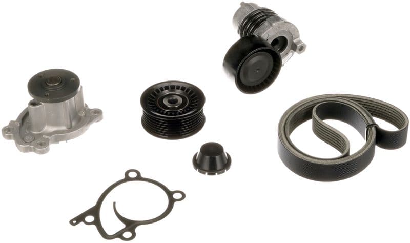 Pompa apa + Set curea transmisie cu caneluri GATES Micro-V® KP17PK1570