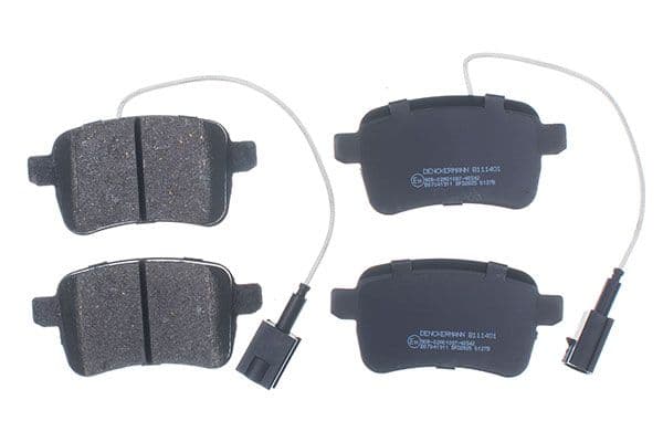set placute frana,frana disc DENCKERMANN B111401