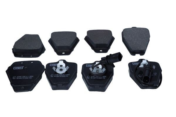 set placute frana,frana disc MAXGEAR 19-0407