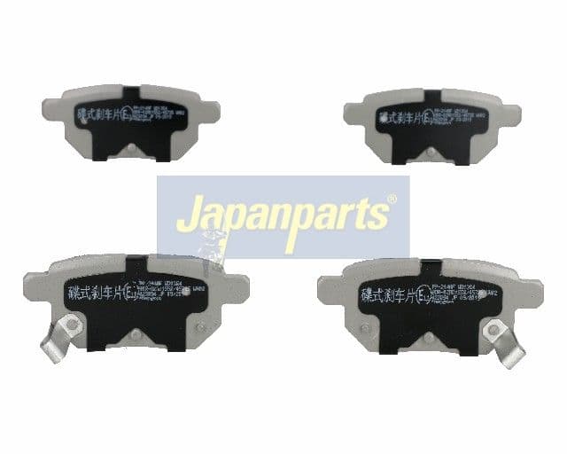 set placute frana,frana disc JAPANPARTS PP-214AF