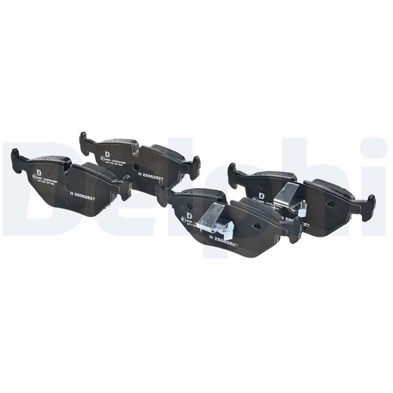 set placute frana,frana disc DELPHI LP1107