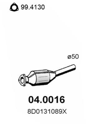 Catalizator ASSO 04.0016
