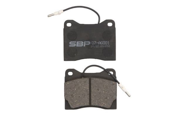 set placute frana,frana disc SBP 07-AG001