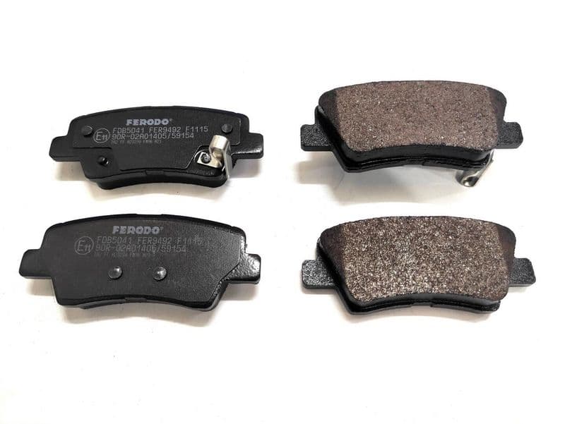 set placute frana,frana disc FERODO PREMIER ECO FRICTION FDB5041