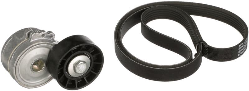 Set curea transmisie cu caneluri GATES Micro-V® K046PK1203