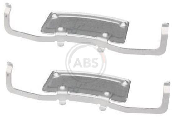Set accesorii, placute frana ABS 1706Q