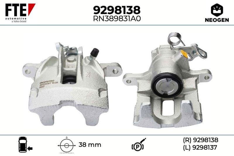 Etrier frana FTE NEOGEN 9298138