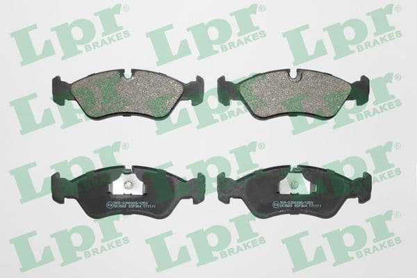 set placute frana,frana disc LPR 05P304