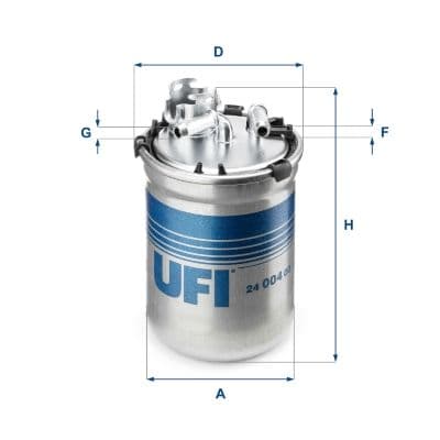 filtru combustibil UFI 24.004.00