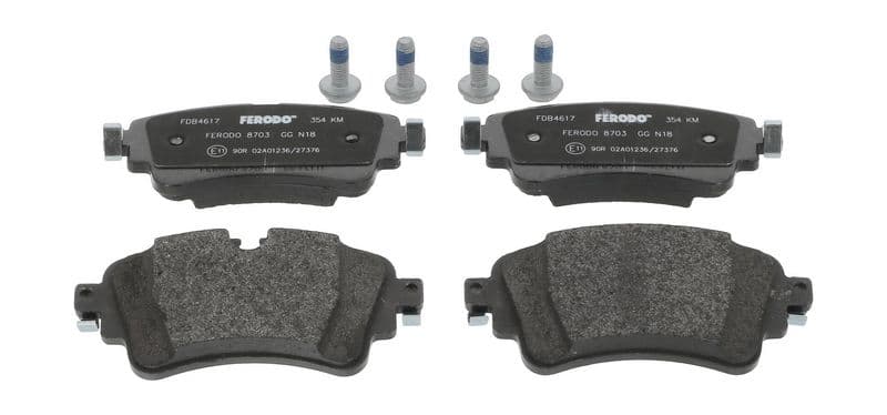 set placute frana,frana disc FERODO PREMIER ECO FRICTION FDB4617