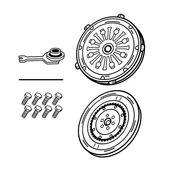 Set ambreiaj VALEO 855308